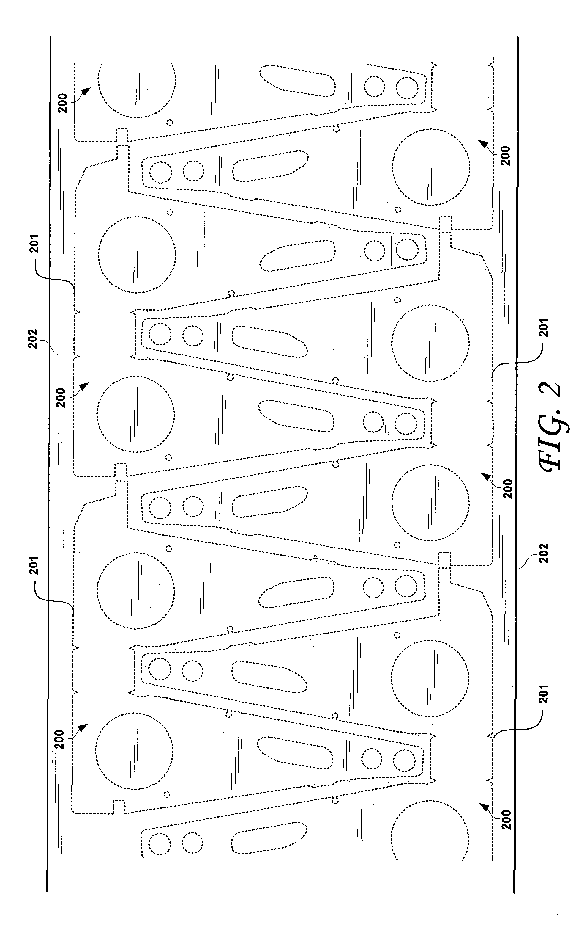 Disk drive including a one-piece stamped actuator arm assembly and method of making same