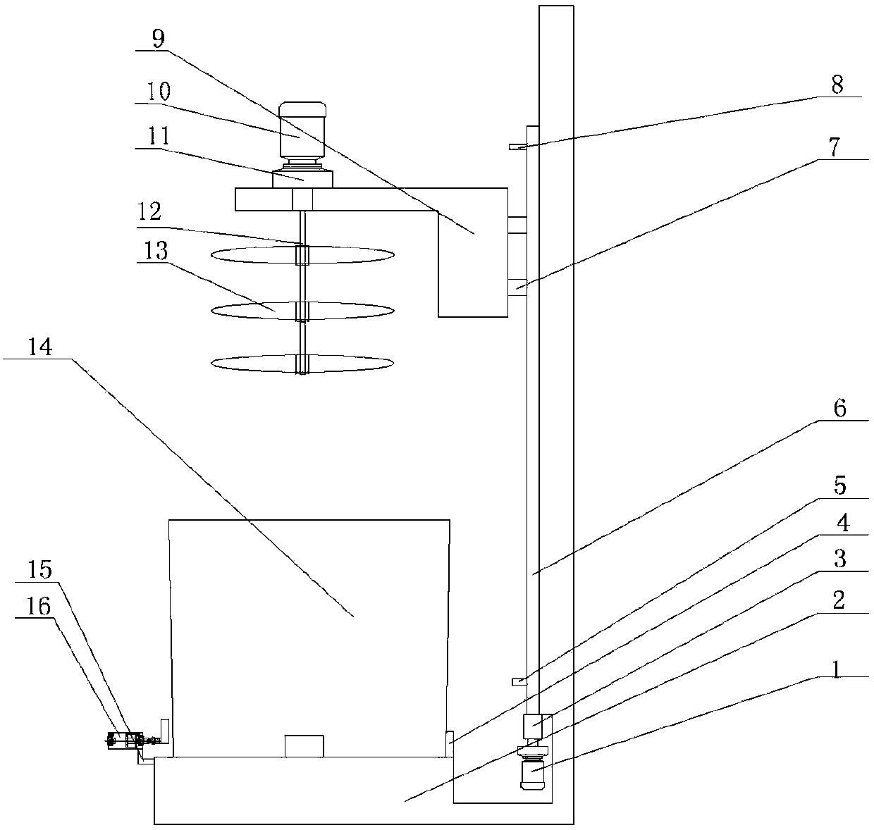 Automatic agitator