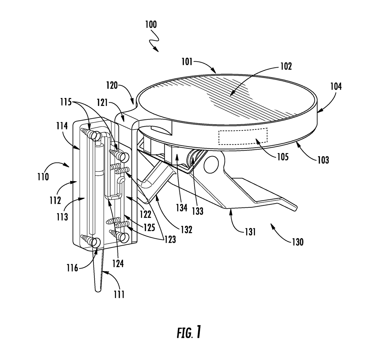 Cooking temperature sensor with submersed probe