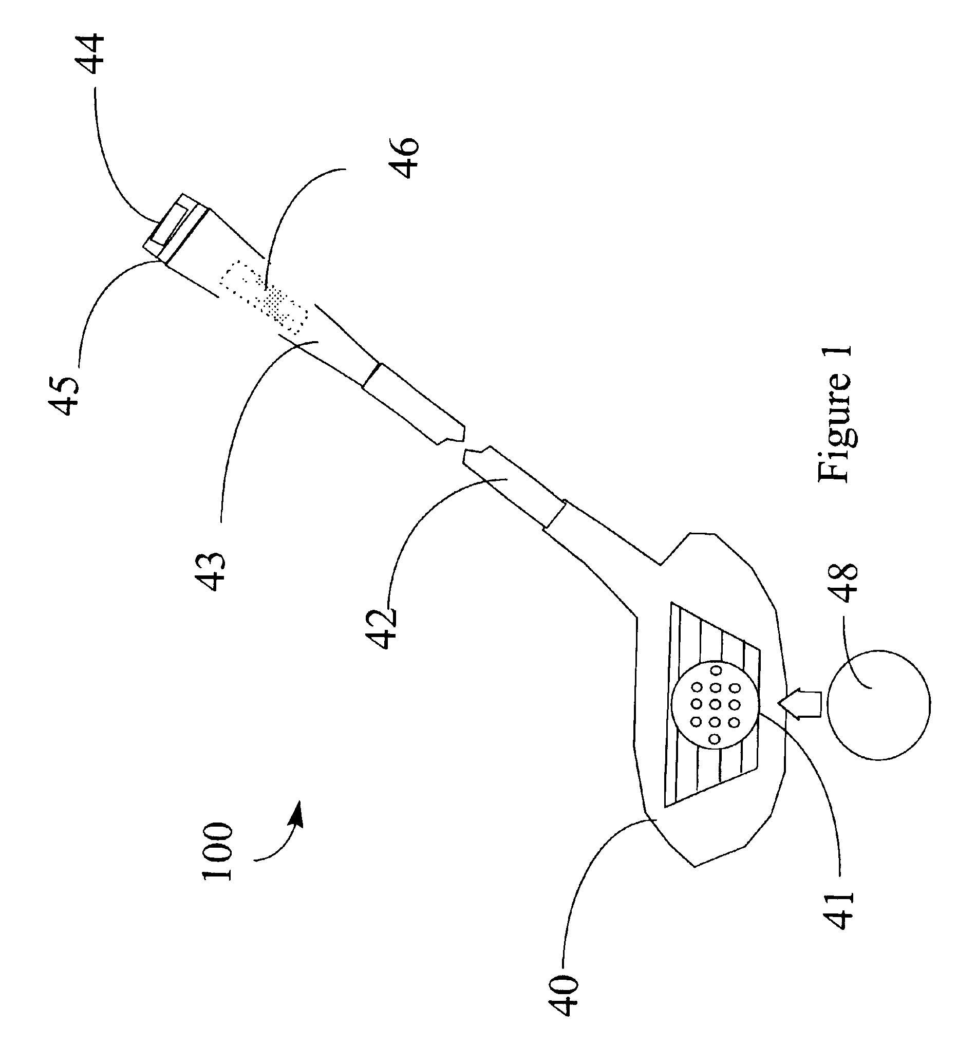 Golf club with impact display