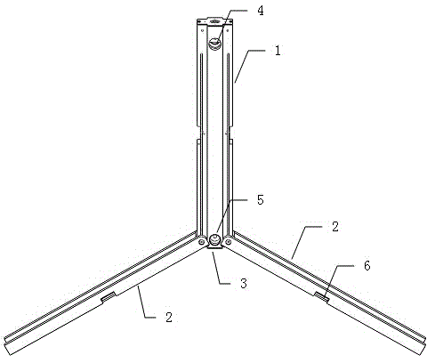 Portable and multifunctional spirit level for measuring plane and vertical plane