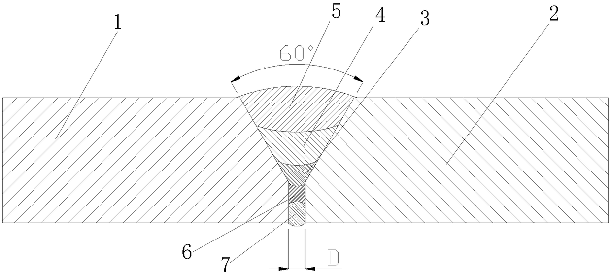 Carbon dioxide gas shielded welding method for austenitic stainless steel pressure vessel