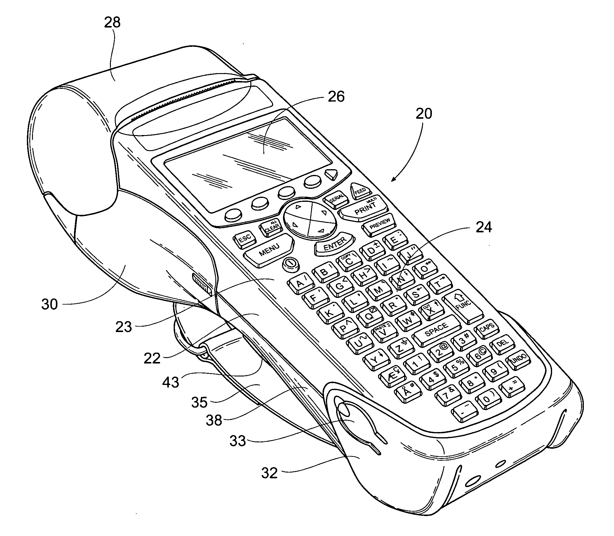 Portable printing system