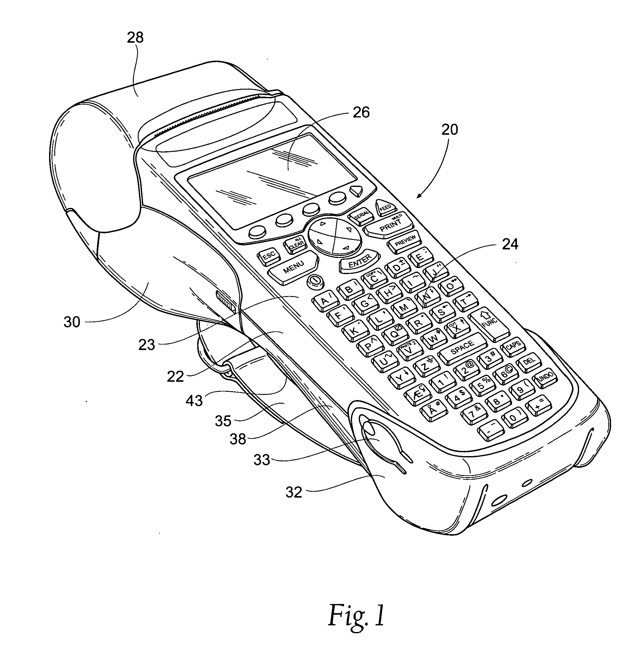 Portable printing system