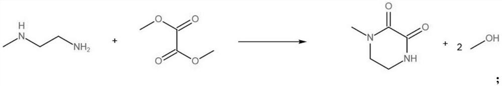 A kind of method for preparing n-methylpiperazine