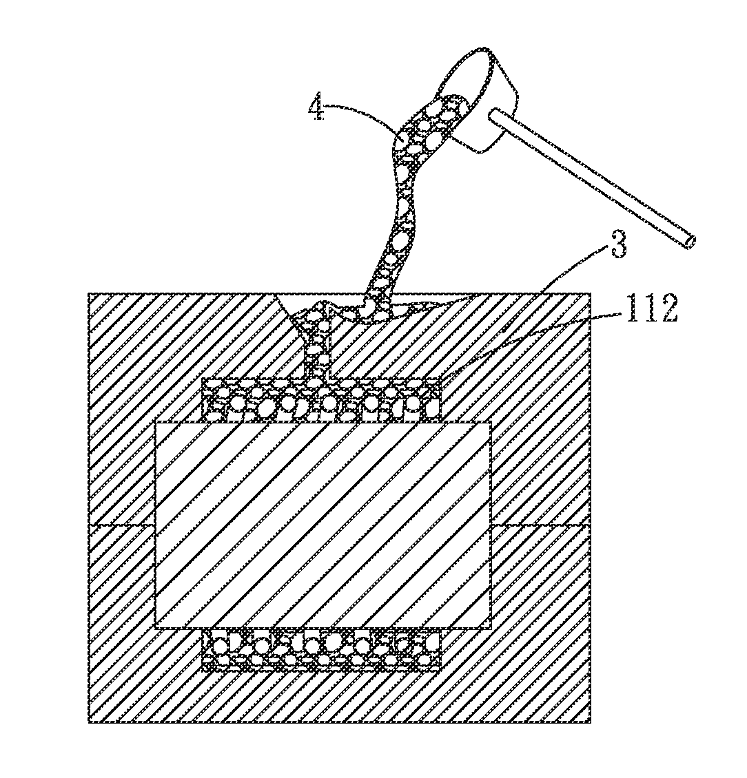 Motor Water-Cooling Structure and Manufacturing Method Thereof