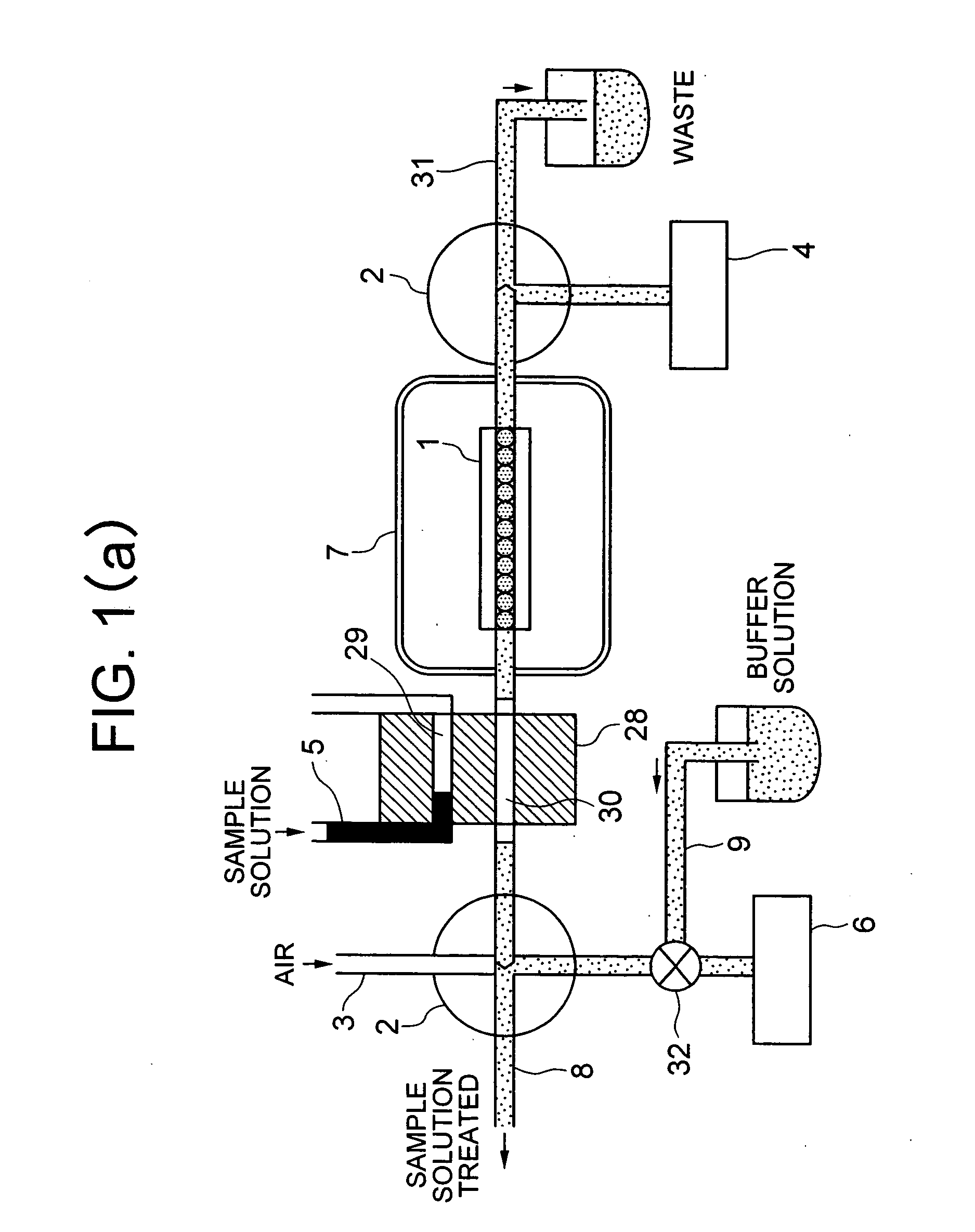 On-line chemical reaction system