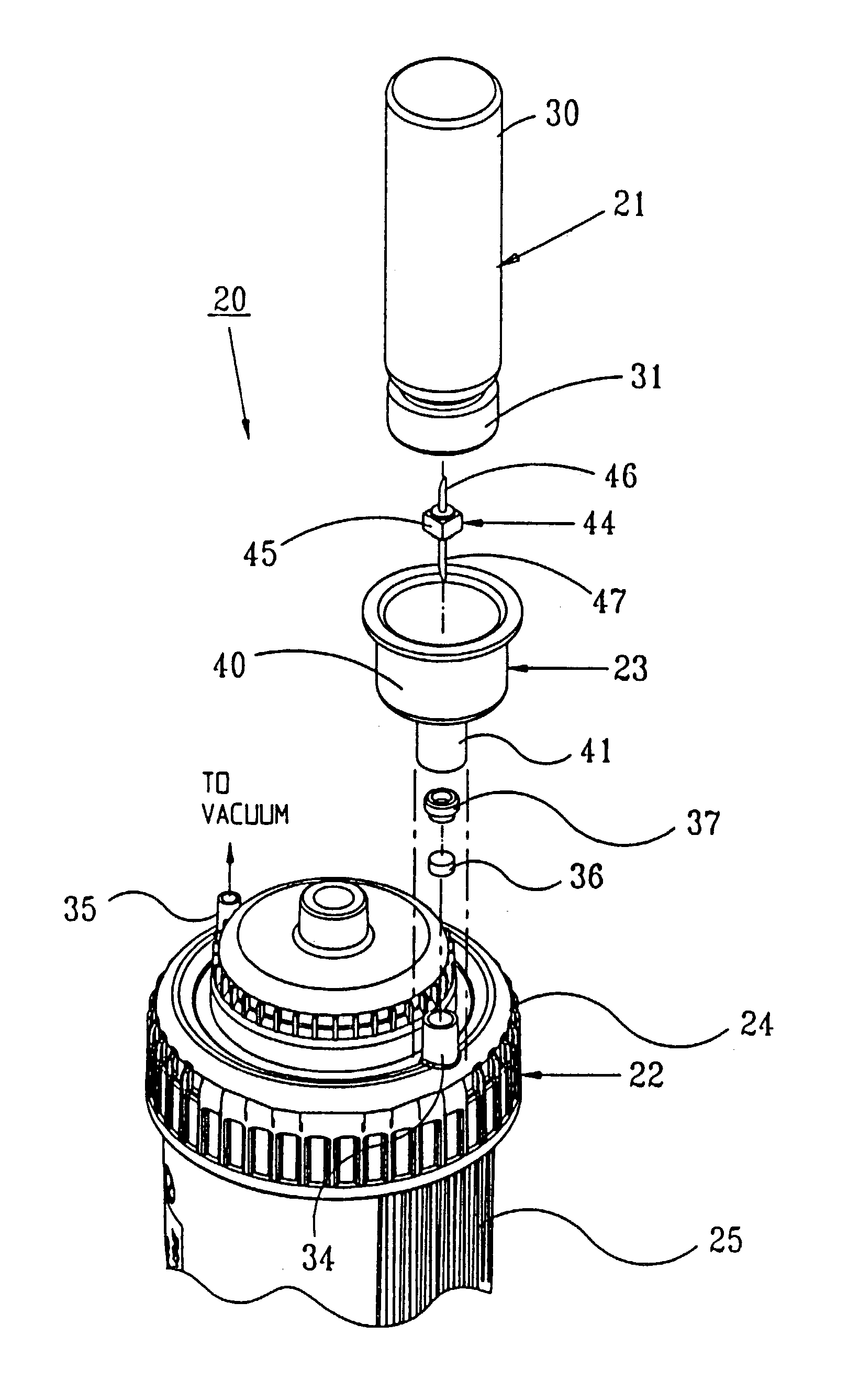 Apparatus for mixing and dispensing components