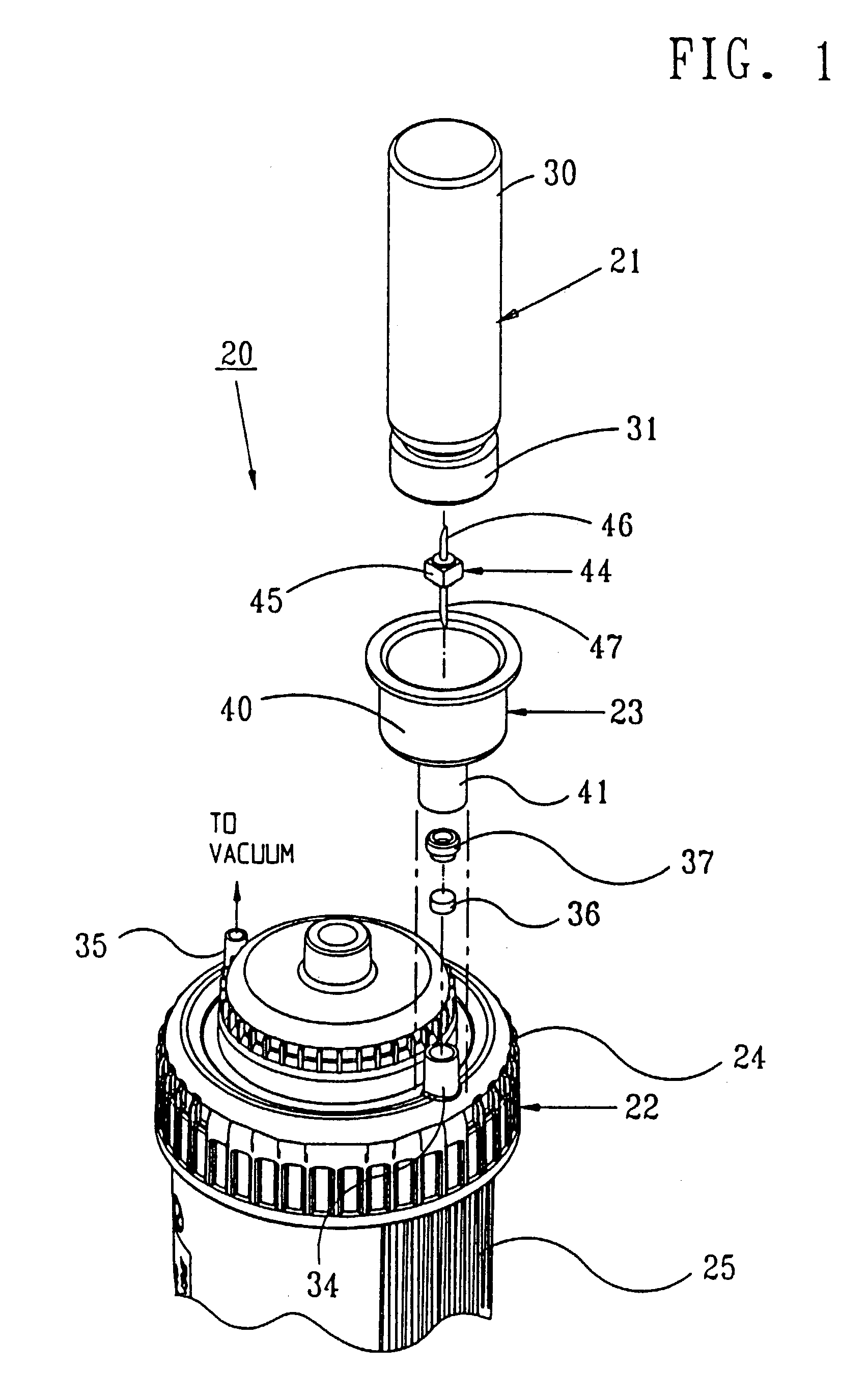 Apparatus for mixing and dispensing components