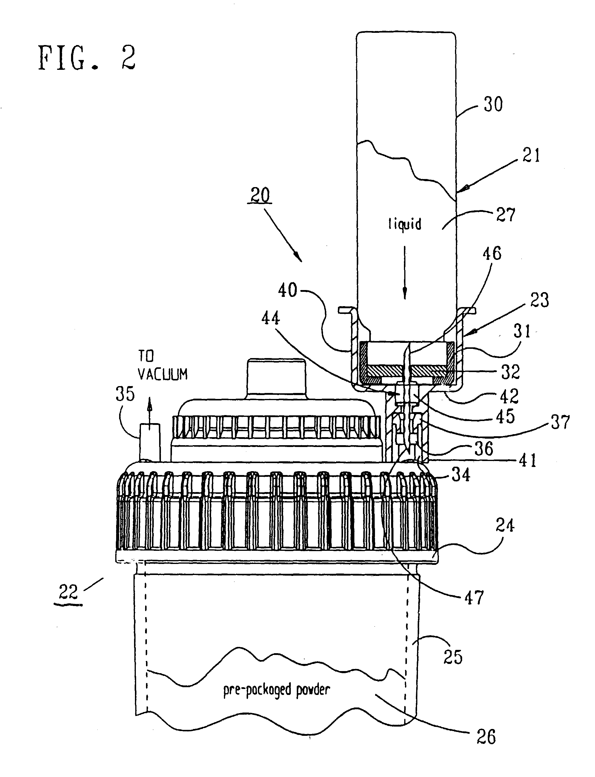 Apparatus for mixing and dispensing components