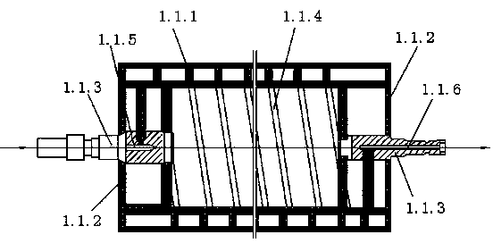 Self-shaping device of film blowing machine set of thermal shrinkage films