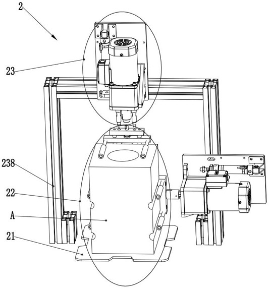 A grouting production line