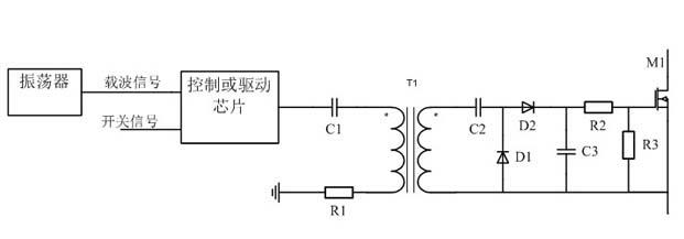 Insulation driving circuit of power switching tube