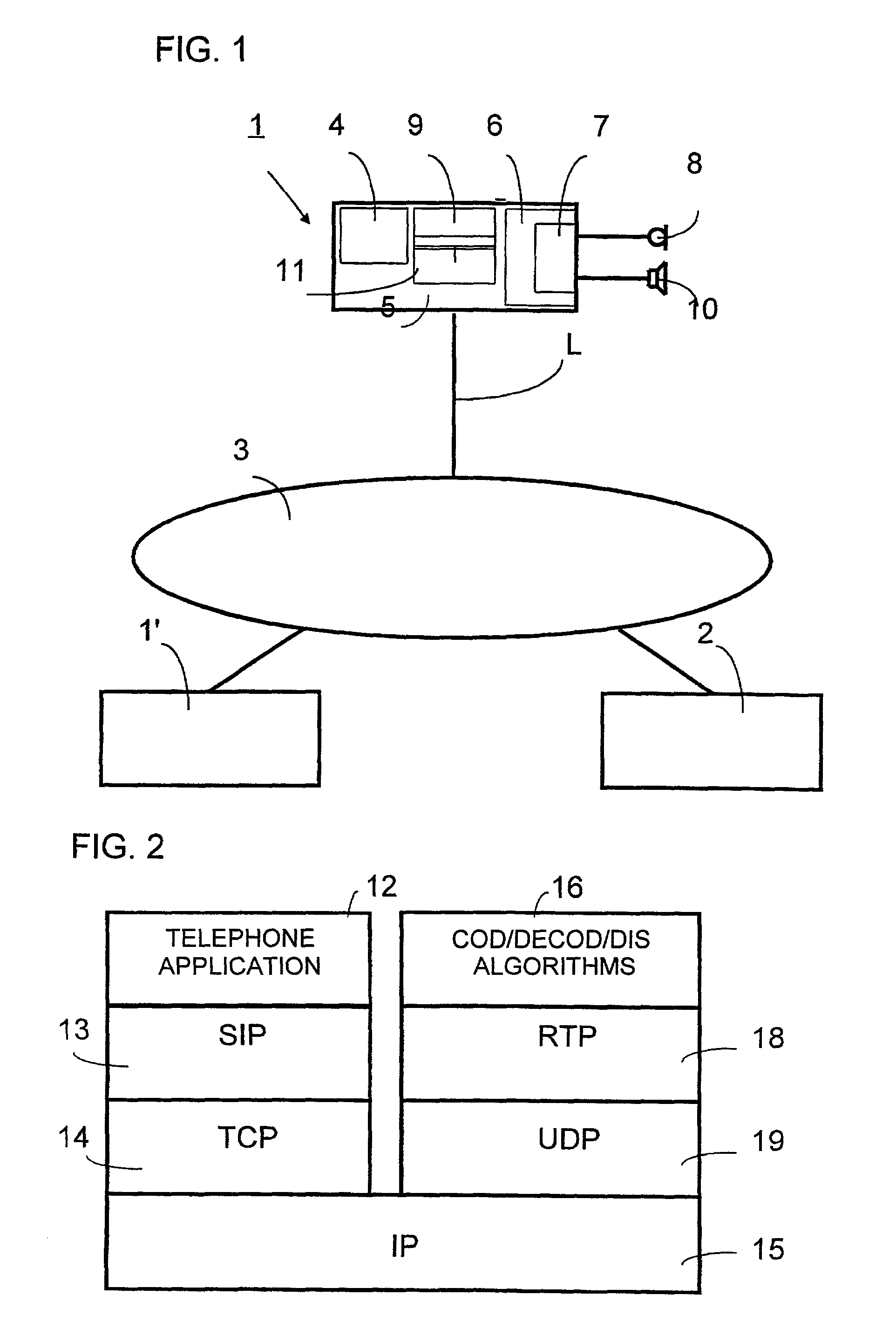 Coding method facilitating the reproduction as sound of digitized speech signals transmitted to a user terminal during a telephone call set up by transmitting packets, and equipment implementing the method