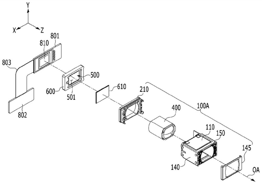 Camera module and optical device comprising same