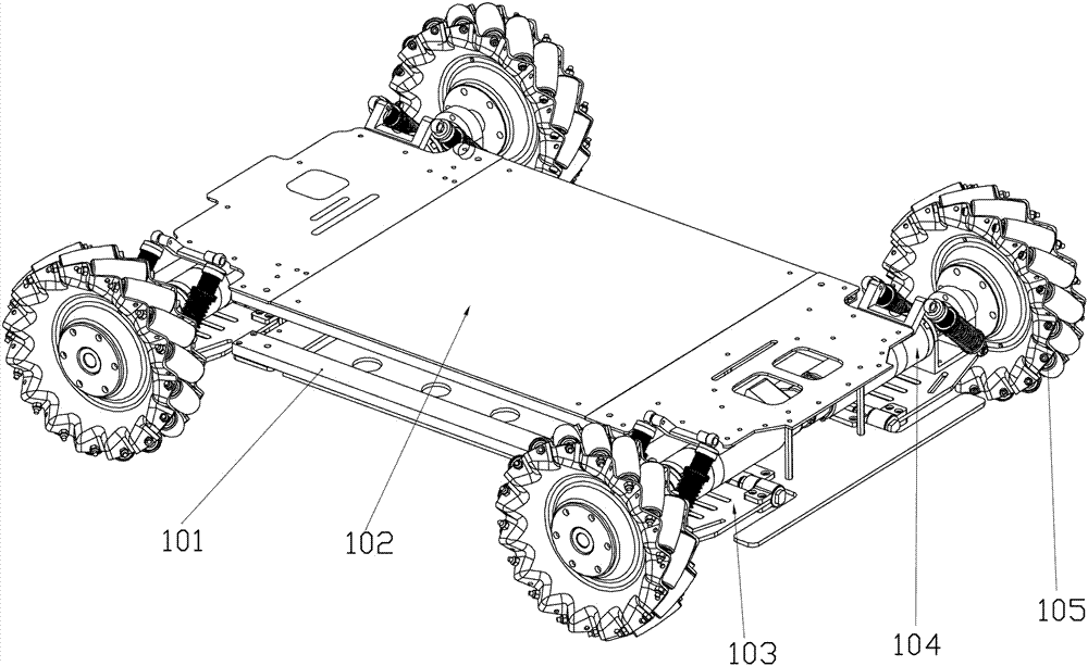 Omnidirectional mobile tennis service robot and application method