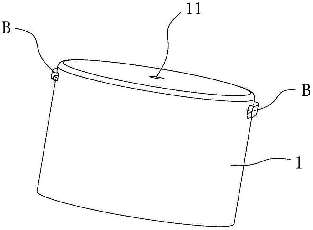 Domestic water filtering and purifying structure