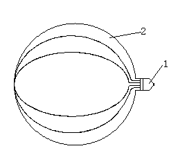 Rapid inflation lifesaving device