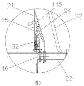 Header device of corn kernels harvester