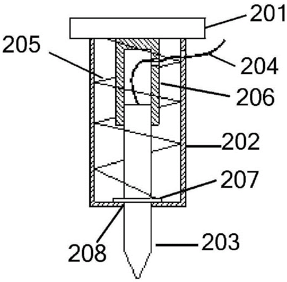 Testing device for PCBA