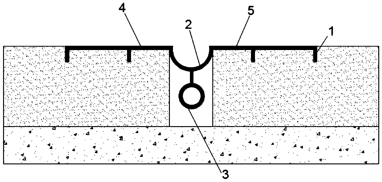 Combined back-pasting type water stop belt