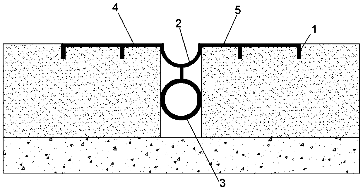 Combined back-pasting type water stop belt