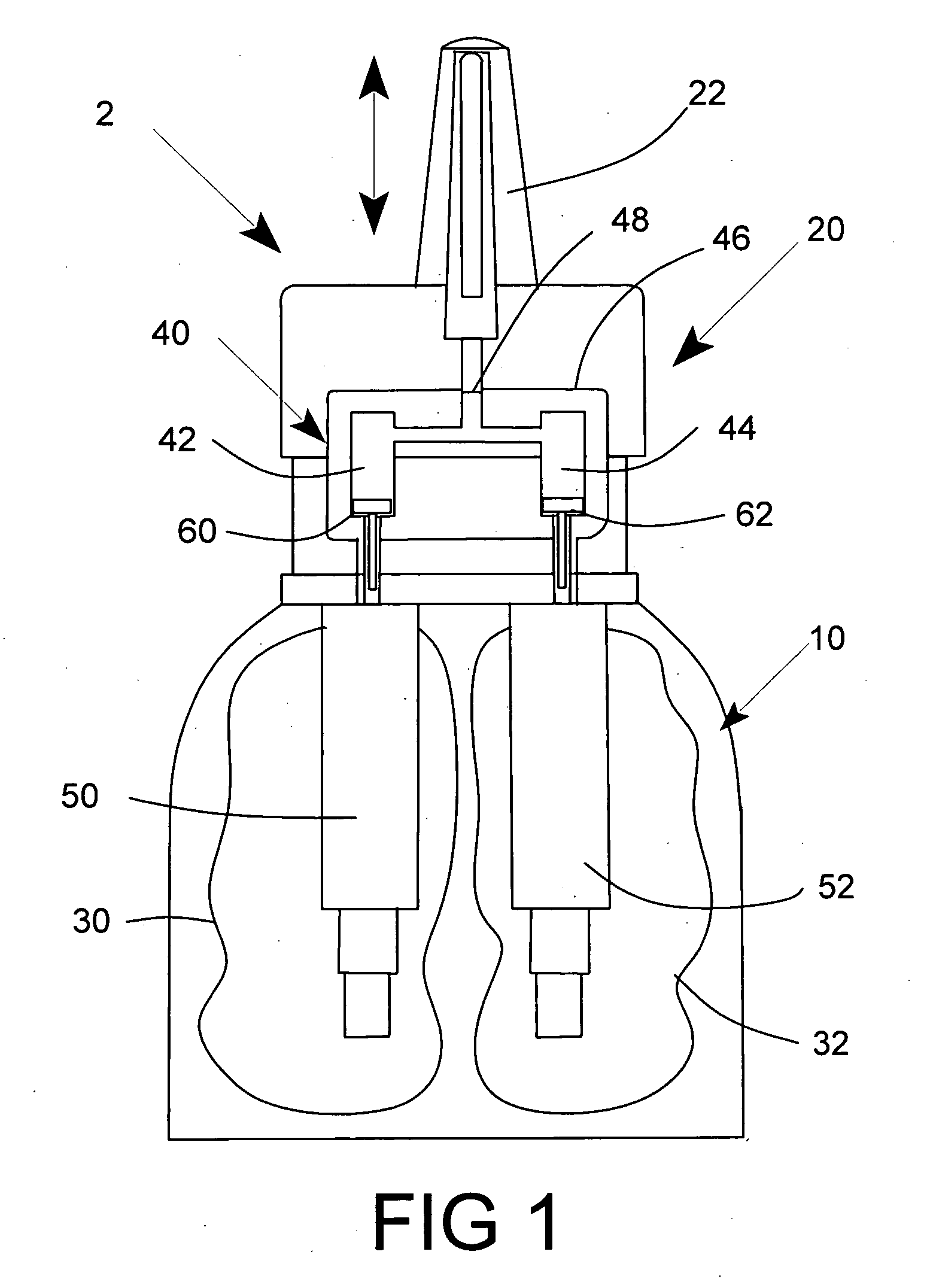 Multi medication nasal spray device and method