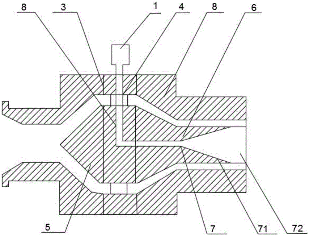 Pipe production pressure stabilizing device