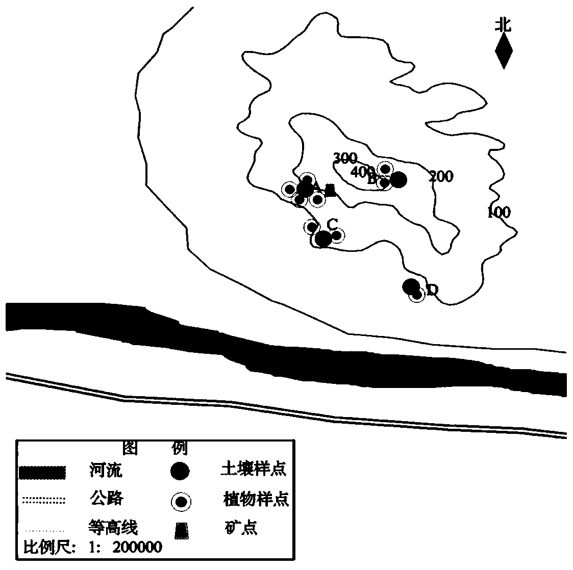 A method for remediation of heavy metal pollution in copper mine abandoned soil