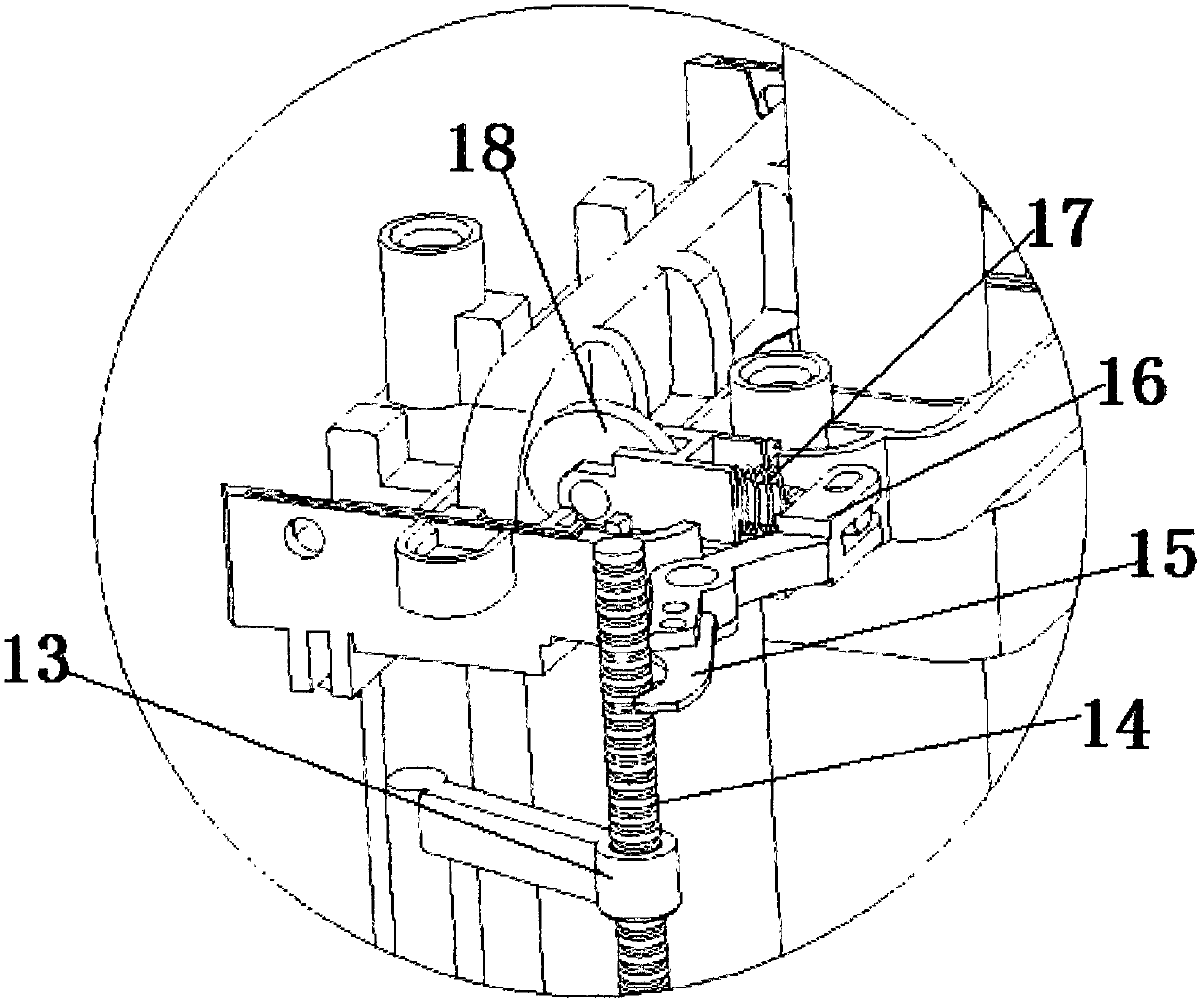 Washing bucket for flat mop