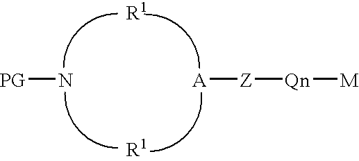 Protected aminofunctionalized polymerization initiators and methods of making and using same