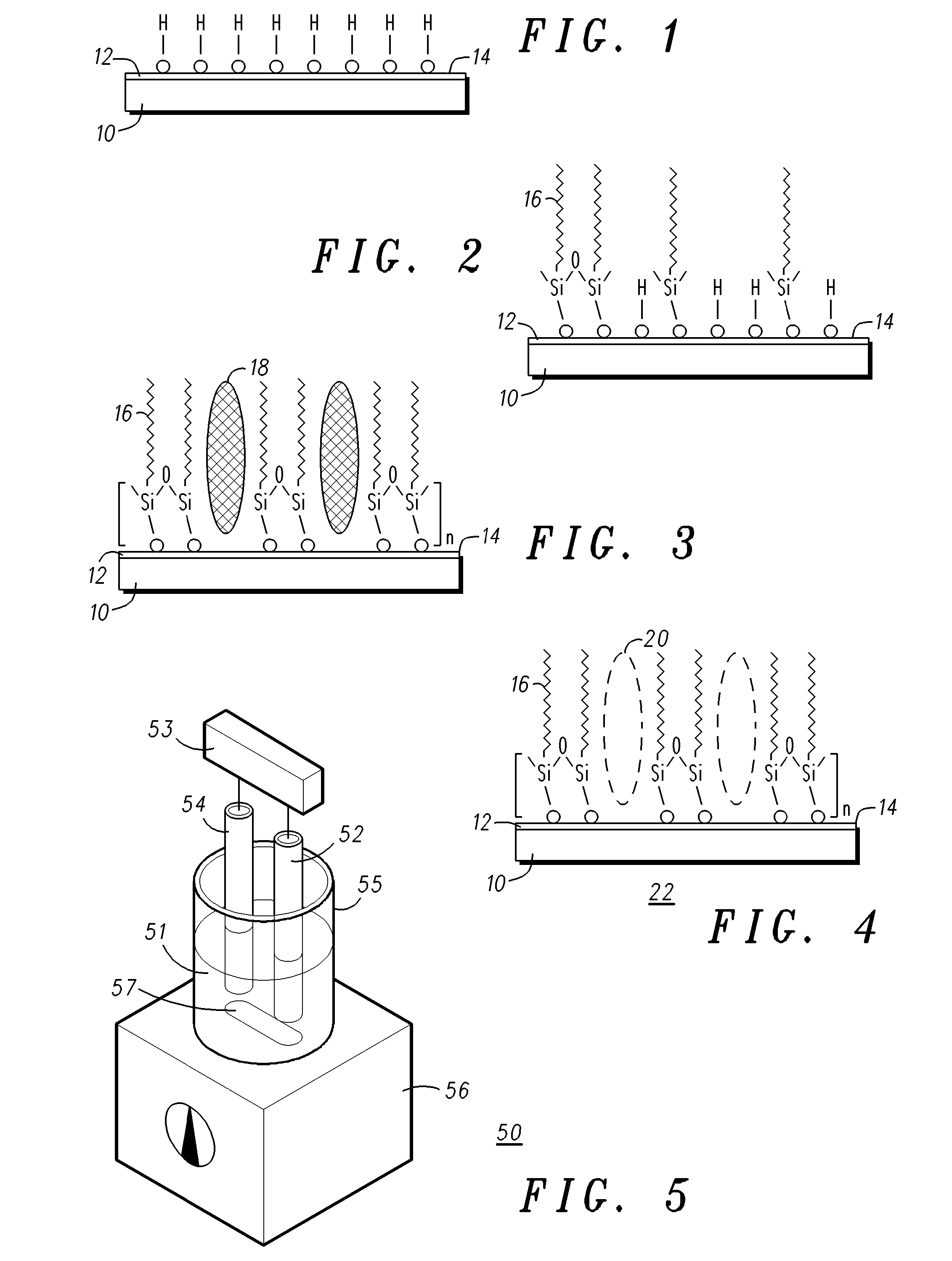 Two-step molecular surface imprinting method for making a sensor