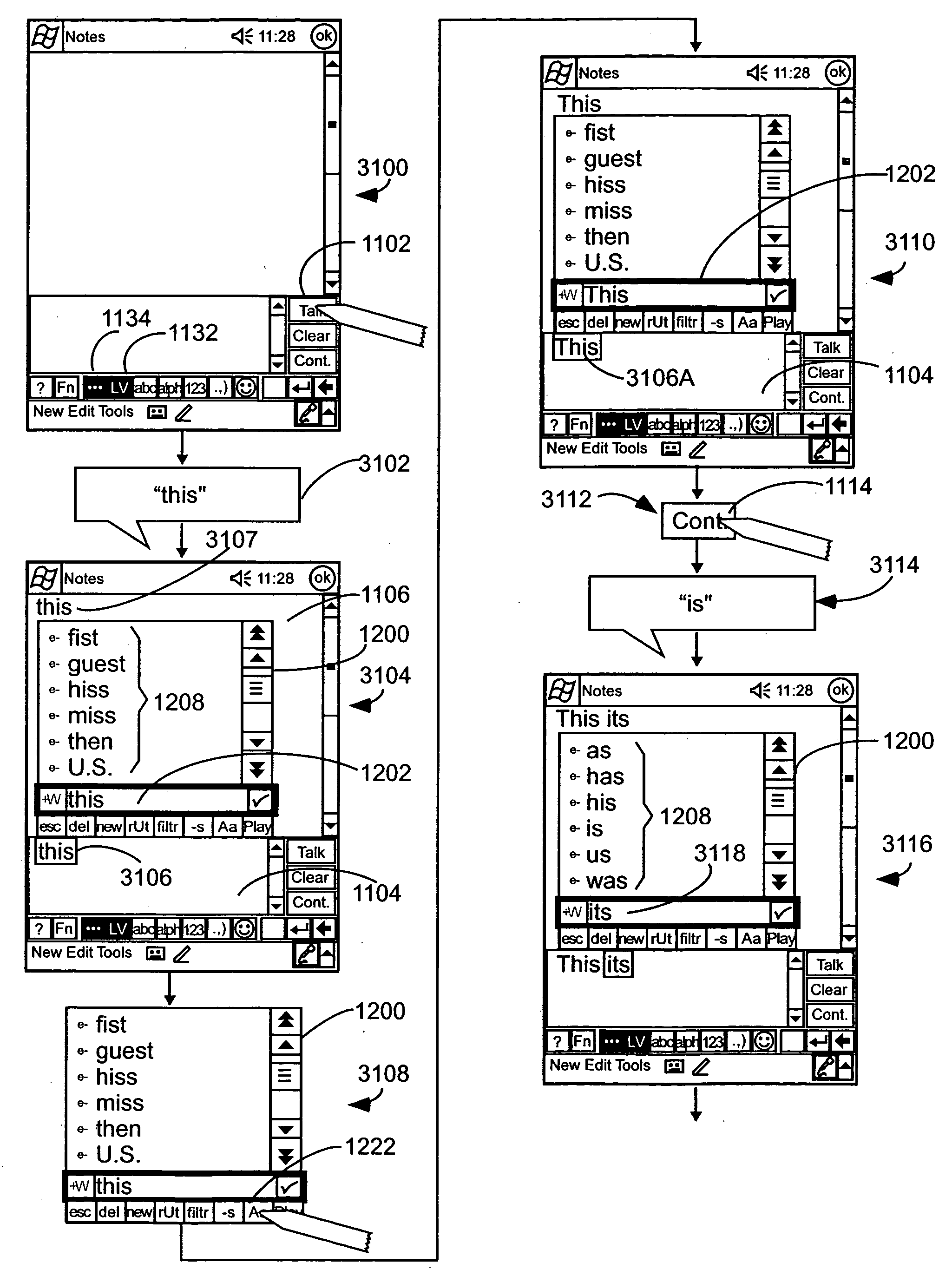 Speech recognition using selectable recognition modes