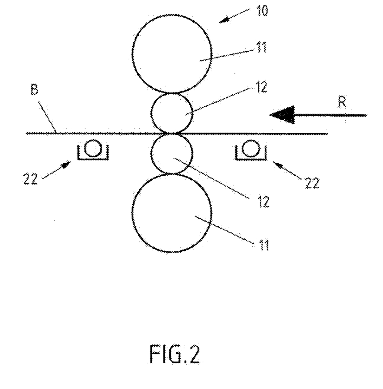 Mass flow regulation in roller devices