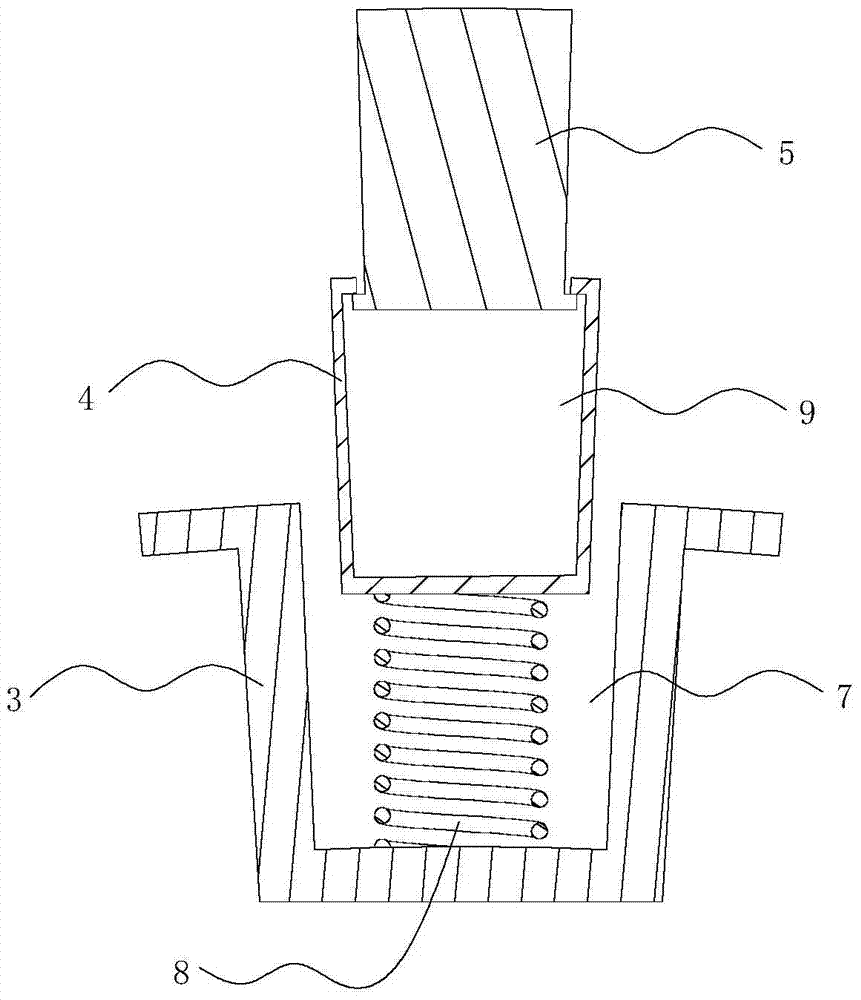 A telescopic blade assembly and brake drum