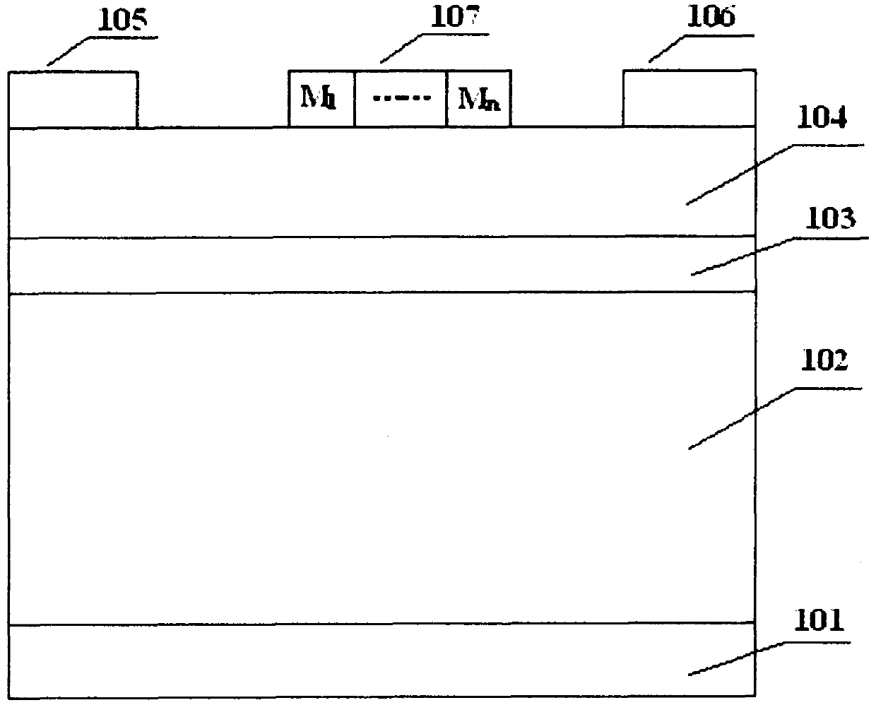 Gallium nitride based high electron mobility transistor with composite metal gate