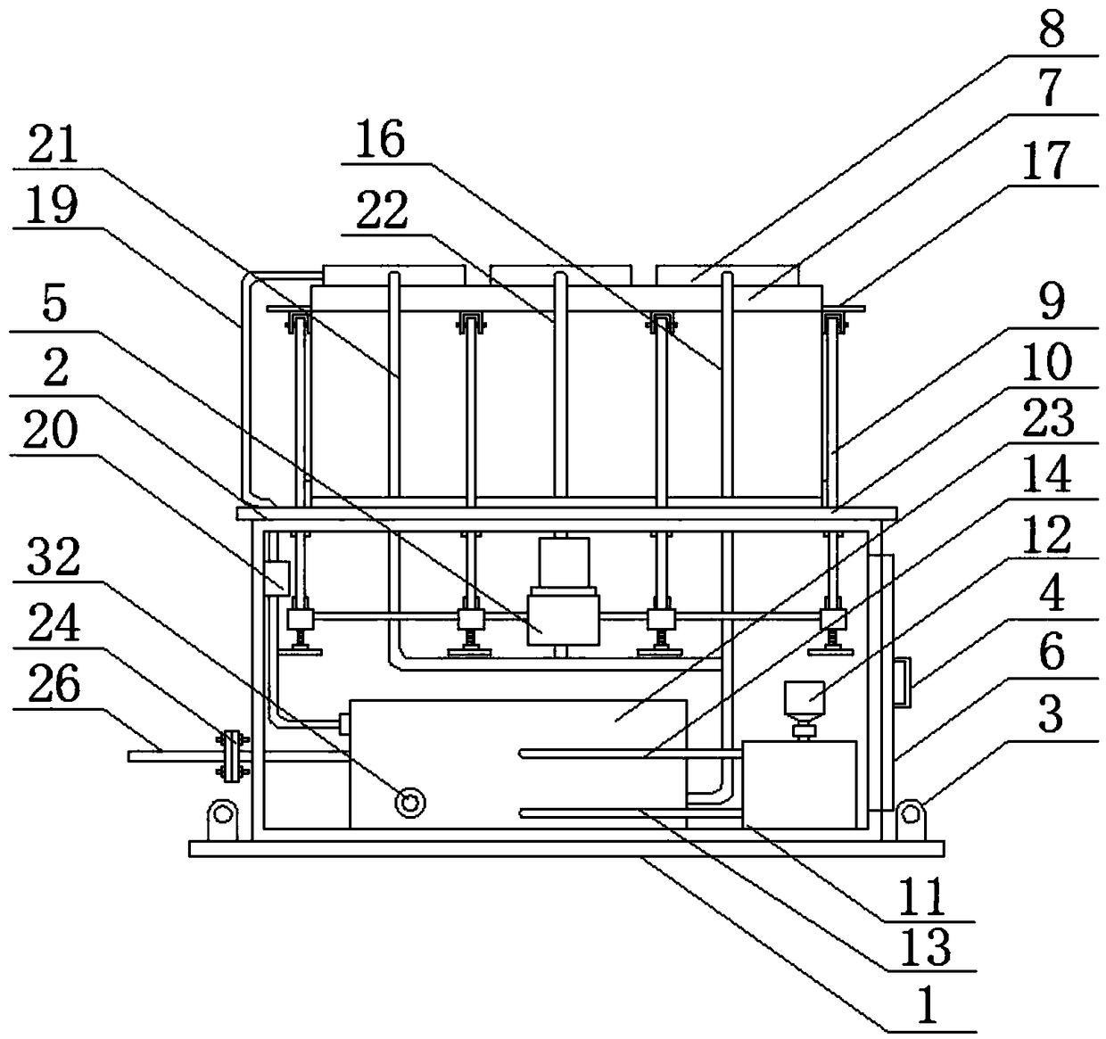 Energy-saving pry-mounted type composite heating device