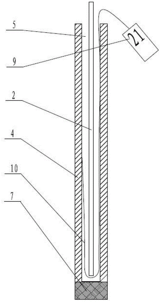 Dust storage system for filtering film measuring