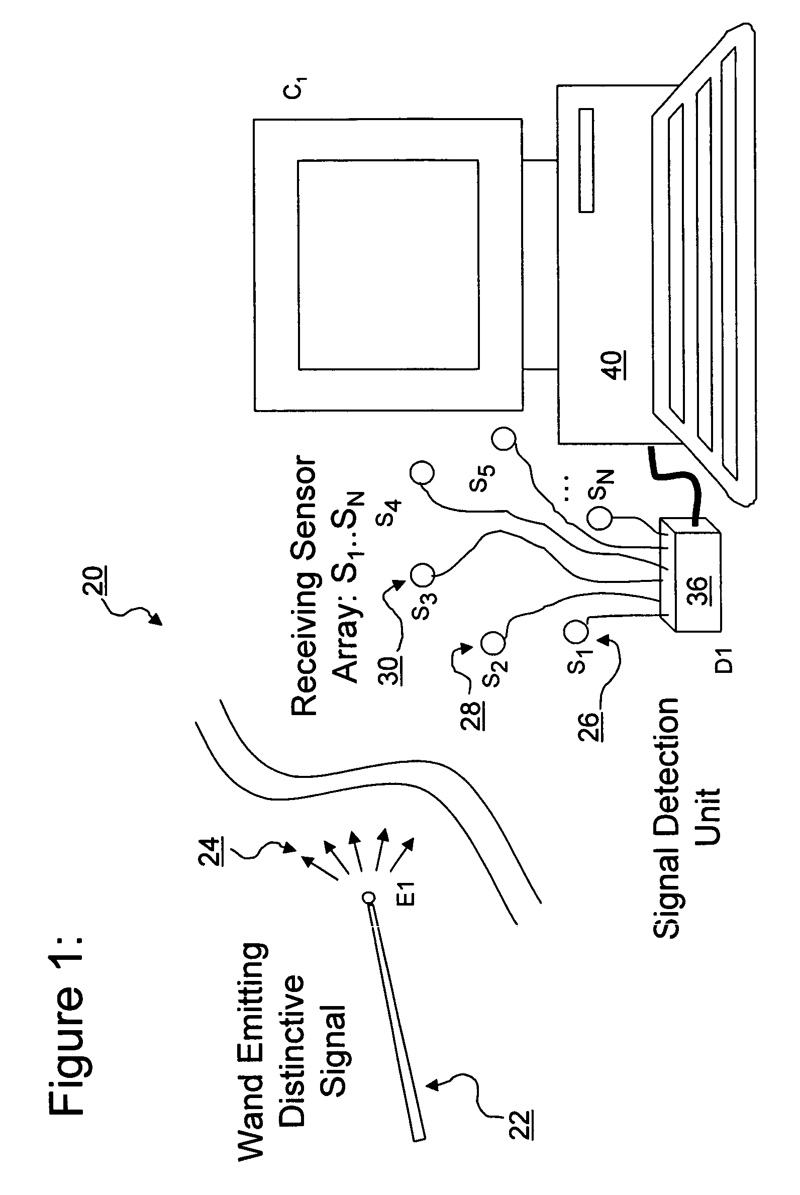 Three-dimensional position and motion telemetry input