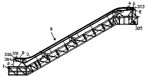 Special escalator for shopping cart