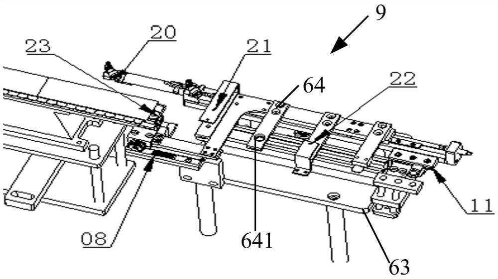 Efficient automatic spot welding device for upper longitudinal beam support