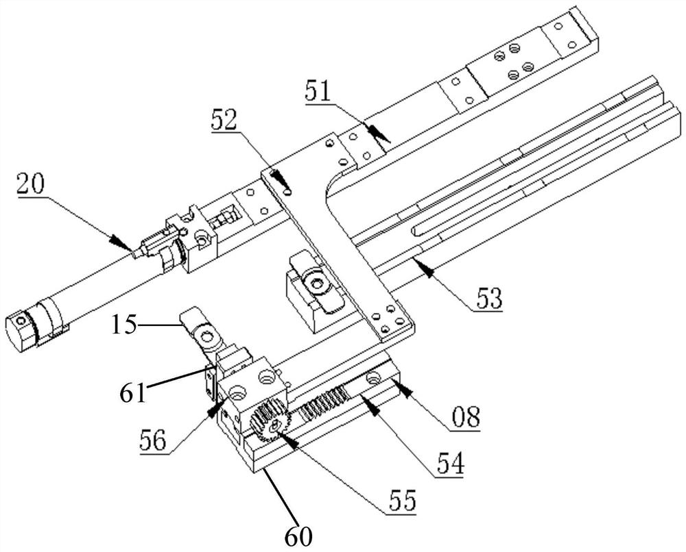 Efficient automatic spot welding device for upper longitudinal beam support