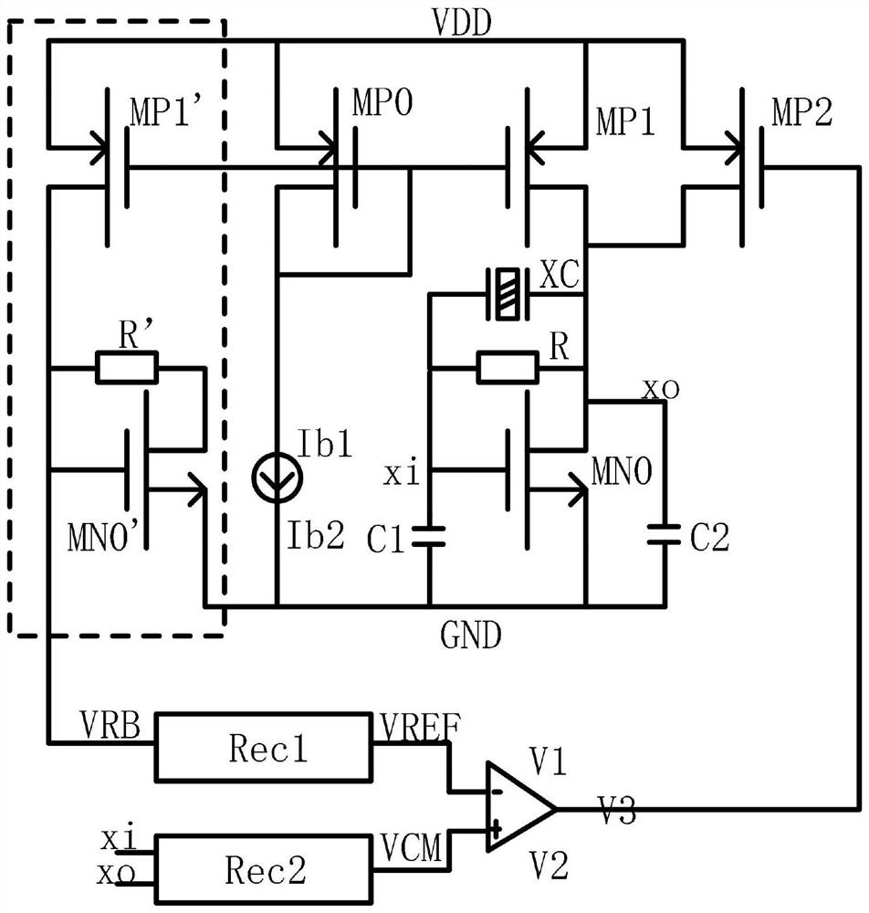 Crystal oscillation circuit, integrated circuit, and electronic device