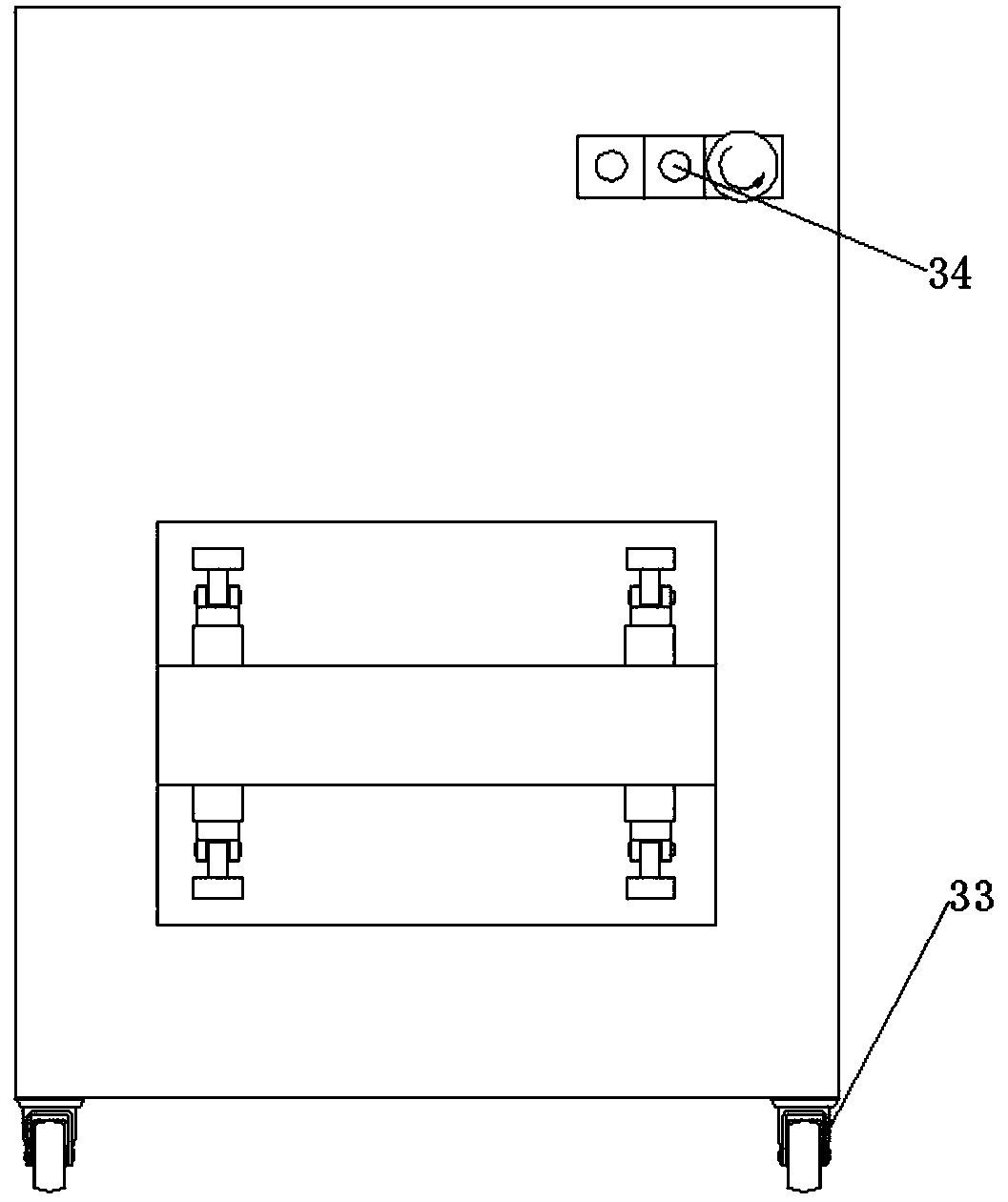 Automatic ink injecting device of ink cartridge of printer