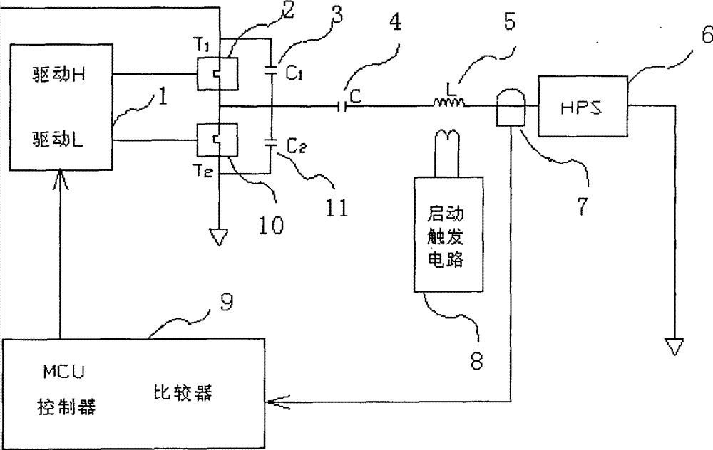 Low-power consumption driven PWM regulation circuit