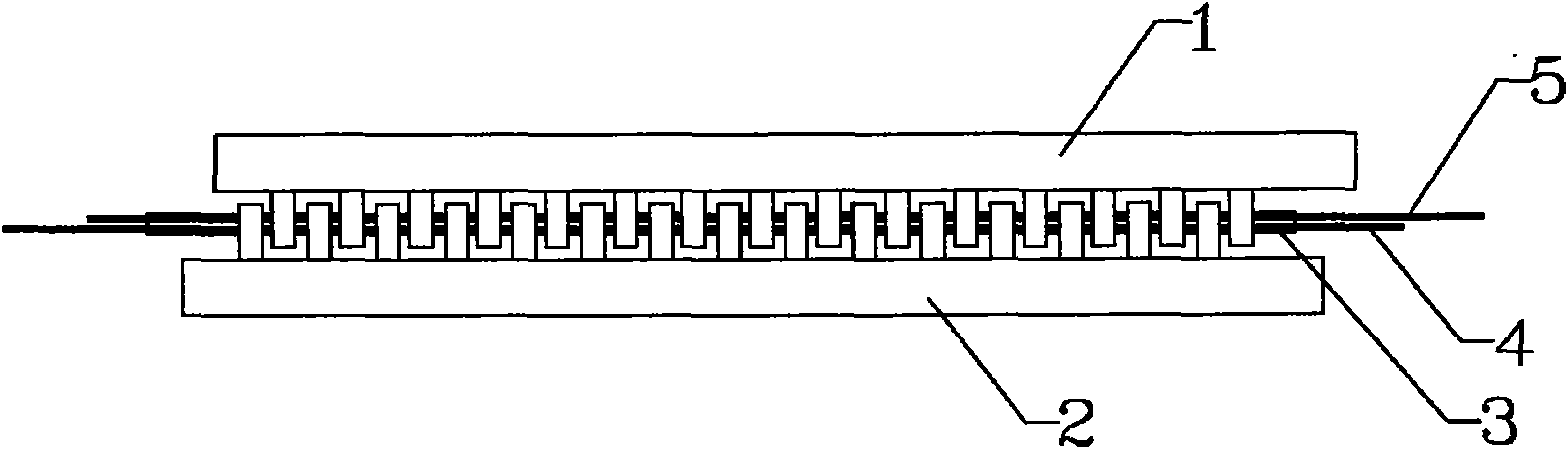 Reconfigurable long-period optical fiber grating coupler