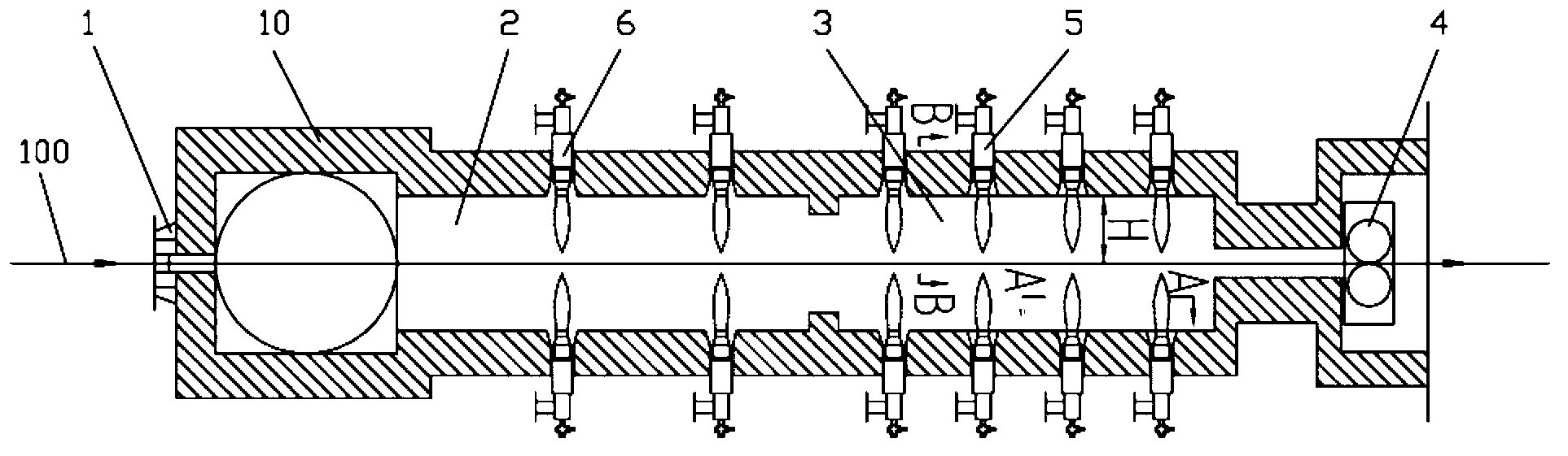 Strip steel surface flame cleaning method and apparatus thereof