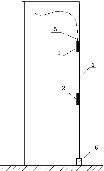 Determination method for sympathetic explosion distance of explosive