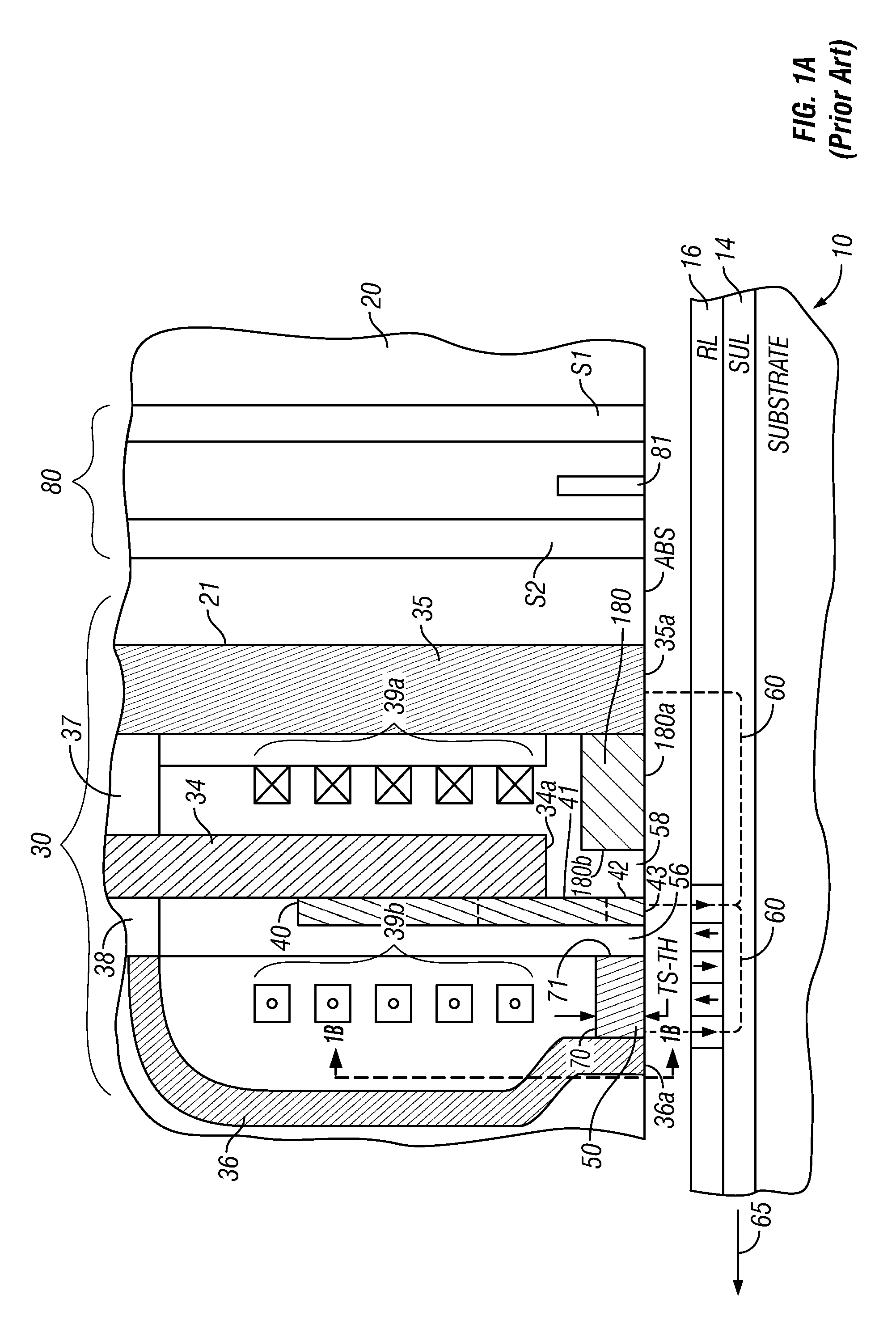 Perpendicular magnetic recording write head with slanted magnetic write pole