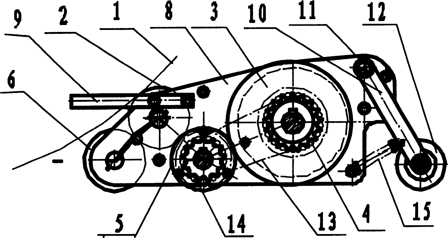 Pneumatic wedging pushing method and apparatus thereof